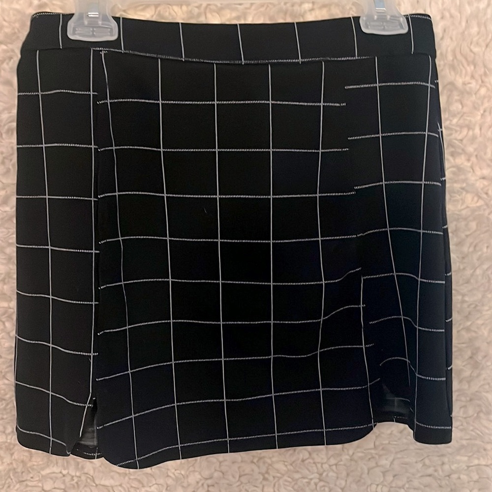 Skirt uniform large plaid